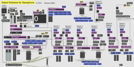Select Robotize MaxMSP main patch